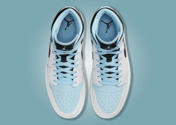 Jordan 1 Mid White Ice Blue
