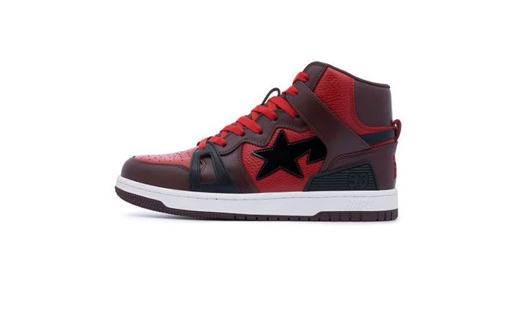 Bape Sta 93 Hi Red