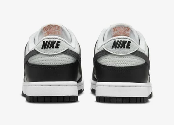 Dunk Low Mini Swoosh Black Grey