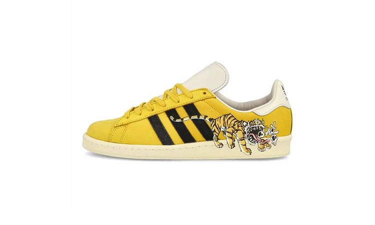 Adidas shoes 80s yellow hotsell