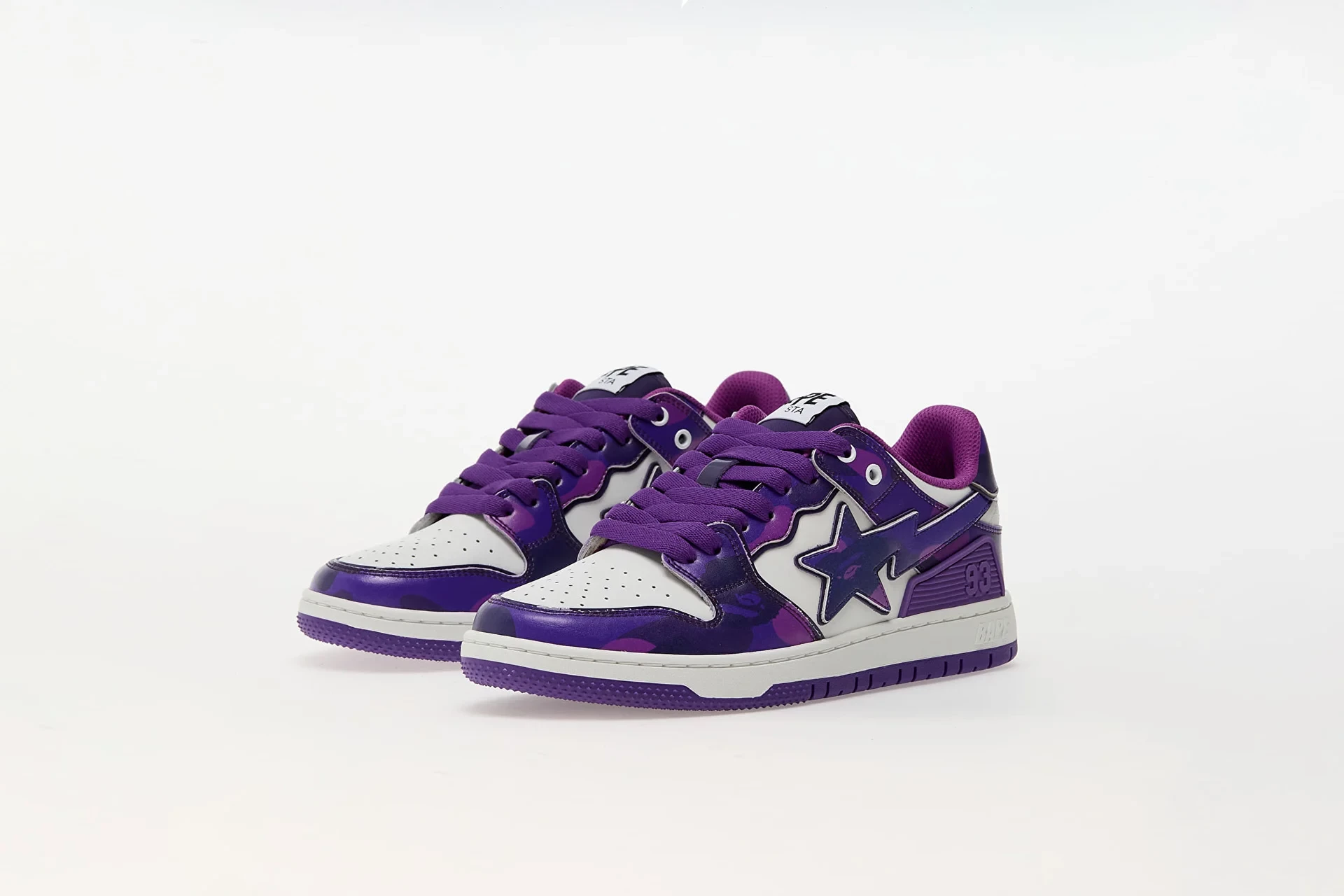 A Bathing Ape Bape SK8 Sta Purple Camo 001FWK801310MPUR | Dead Stock