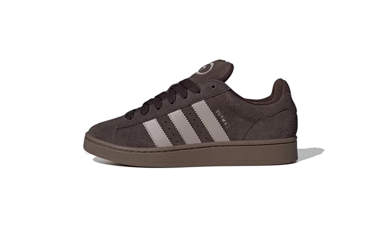 adidas Campus 00s Dark Brown auf weissem Hintergrund