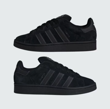 adidas Campus 00s Triple Black Paar Innen- und Außenseite
