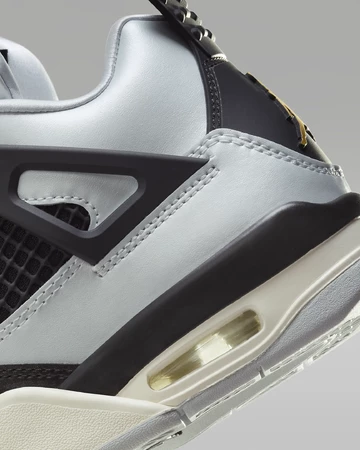 Air Jordan 4 GS Pure Platinum Detailbild