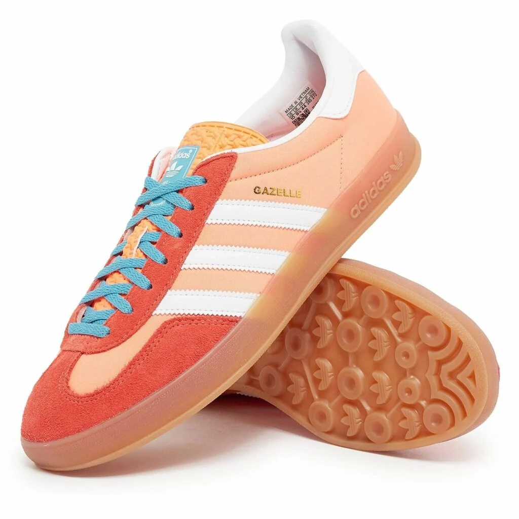 adidas gazelle silver green womens Adidas Gazelle Indoor Beam Pink Solar Red