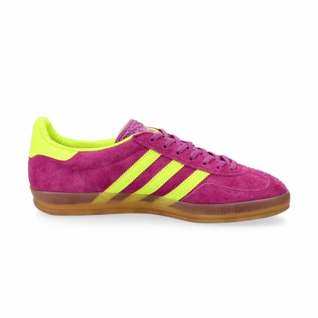 adidas gazelle silver green womens adidas Gazelle Indoor Shock Purple main image 0