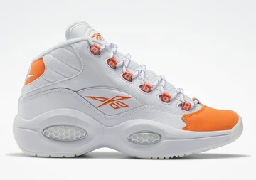 Reebok Question Mid Orange Toe