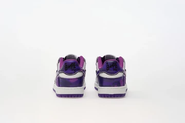 A Bathing Ape Bape SK8 Sta Purple Camo Paar Fersen