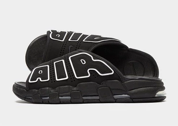 Nike Air More Uptempo Slide Black
