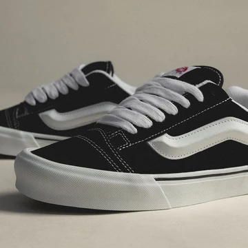 Vans Knu Skool Black White