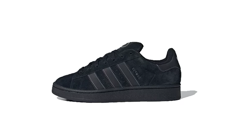 adidas Campus 00s Triple Black Titelbild auf weißem Hintergrund