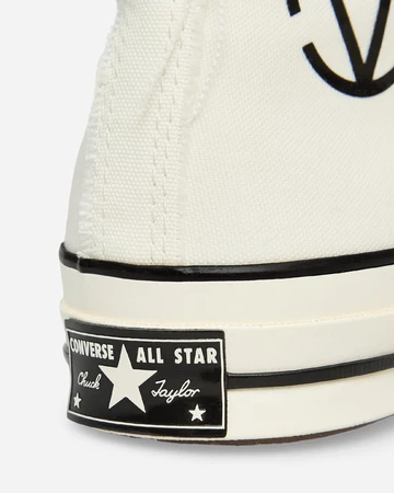Slam Jam x Converse Chuck 70 High Vintage White Ferse Details
