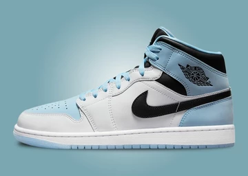 Jordan 1 Mid White Ice Blue