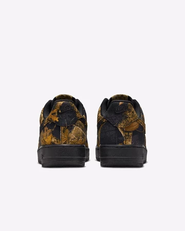 Realtree x Nike Air Force 1 Low Black Camo Fersen