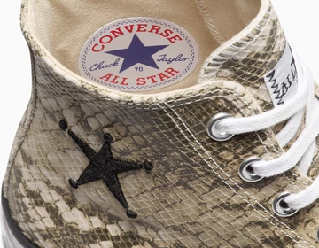 Stüssy x Converse Chuck 70 High Snakeskin Co-Branding 2