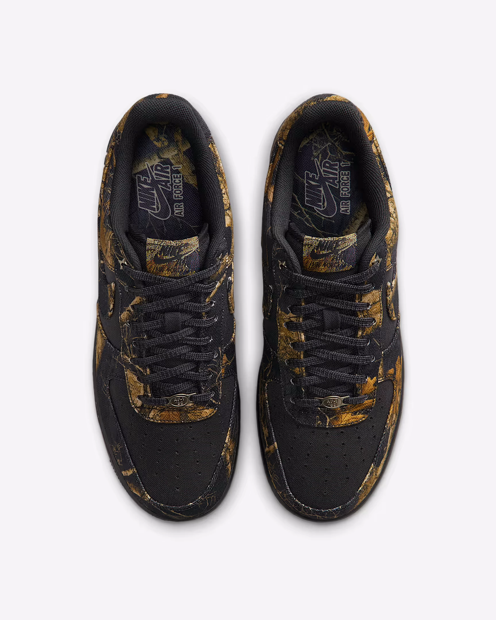 Realtree x Nike Air Force Low Black Camo IH1221-001 Dead Stock