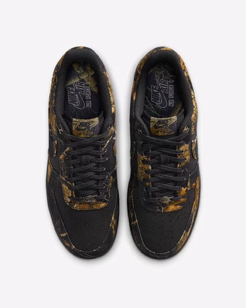 Realtree x Nike Air Force 1 Low Black Camo Paar