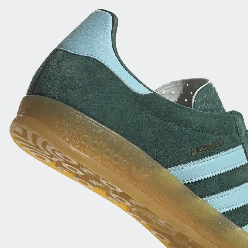 adidas gazelle silver green womens Adidas Gazelle Indoor Focoli black gum IH4772 – Sneaker Junkies