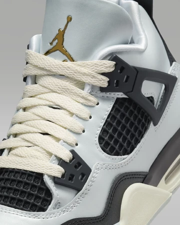 Air Jordan 4 GS Pure Platinum Detailbild