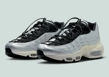 Air Max 95 Metallic Silver Alabaster
