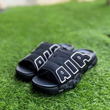 Nike Air More Uptempo Slide Black