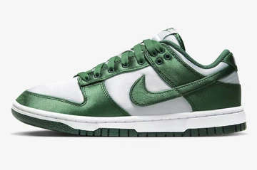 Dunk Low Satin Green White