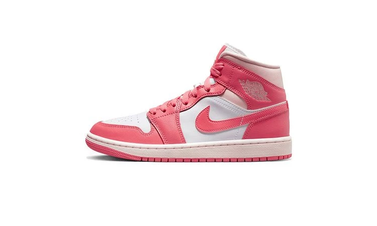 Jordan 1 Mid Strawberries and Cream