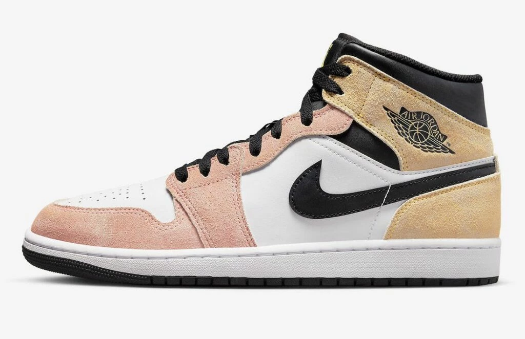 Black and peach jordan 1 online