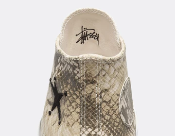 Stüssy x Converse Chuck 70 High Snakeskin Co-Branding