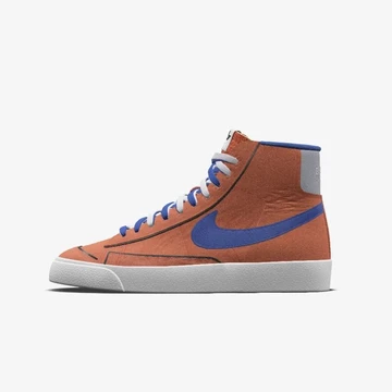 Nike Blazer Mid By You Unlocked NY Knicks
