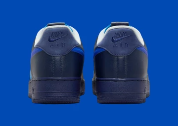 Stash x Nike Air Force 1 Low Harbor Blue von Hinten