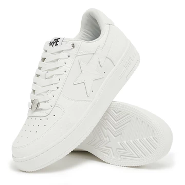 A Bathing Ape Bape Sta M3 White Paar