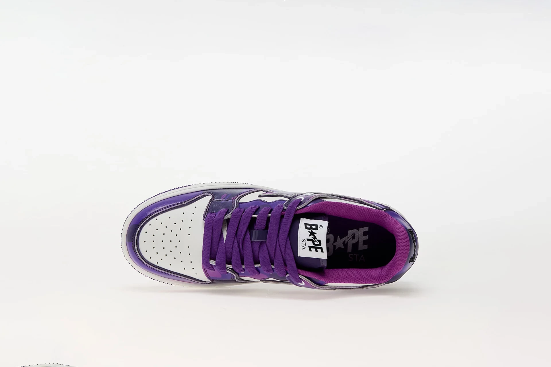 A Bathing Ape Bape SK8 Sta Purple Camo 001FWK801310MPUR | Dead Stock