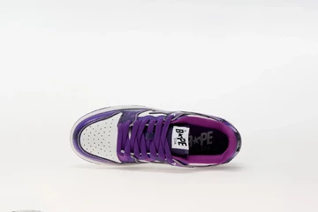 A Bathing Ape Bape SK8 Sta Purple Camo Upper