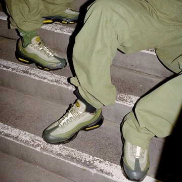 Corteiz Nike Air Max 95 Khaki Green Black
