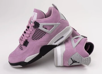 Air Jordan 4 Orchid seitlich/hinten