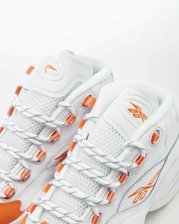 Reebok Question Mid Orange Toe