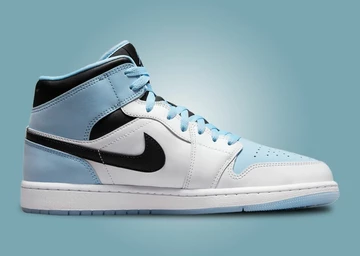 Jordan 1 Mid White Ice Blue