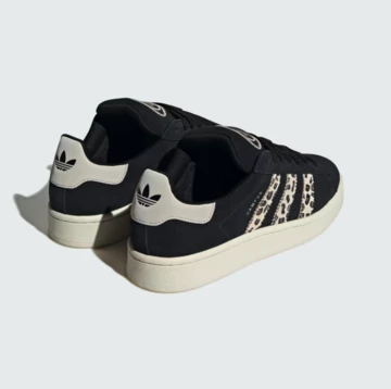adidas Campus 00s Black Leopard Paar von hinten