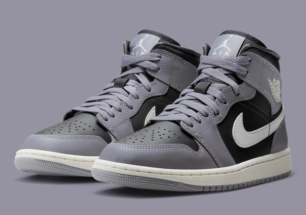 Jordan 1 Mid Cement Grey BQ6472 022 Dead Stock