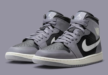 Jordan 1 Mid Cement Grey