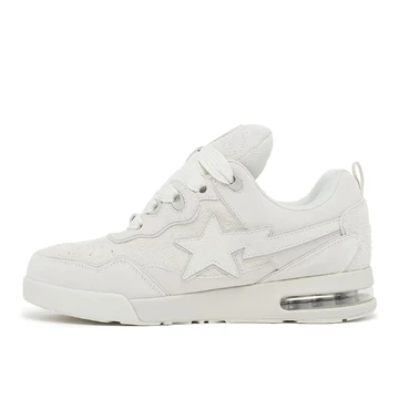 A Bathing Ape Bape Flip Sta M2 Suede White Innenseite