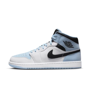 Jordan 1 Mid White Ice Blue
