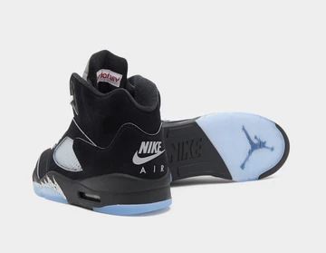 Jordan 5 Black Metallic Reimagined Ferse + Sohle