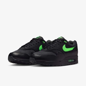 Air Max 1 Electric Green Paar seitlich