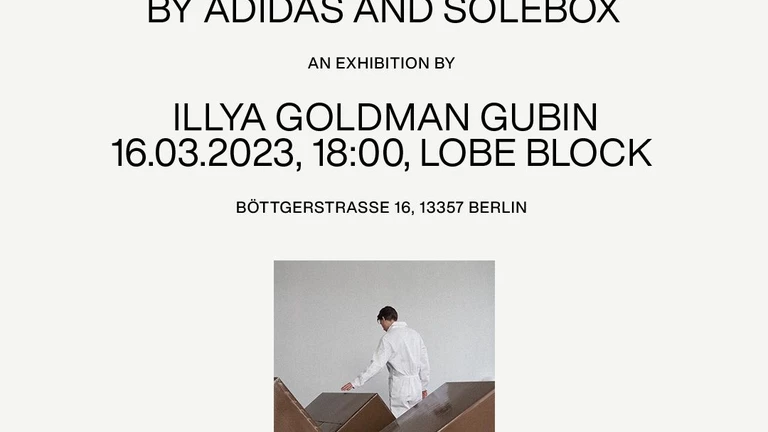 adidas x solebox Ultra 4D and Ultraboost 1.0 release event in Berlin – with Ilya Goldman Gubin