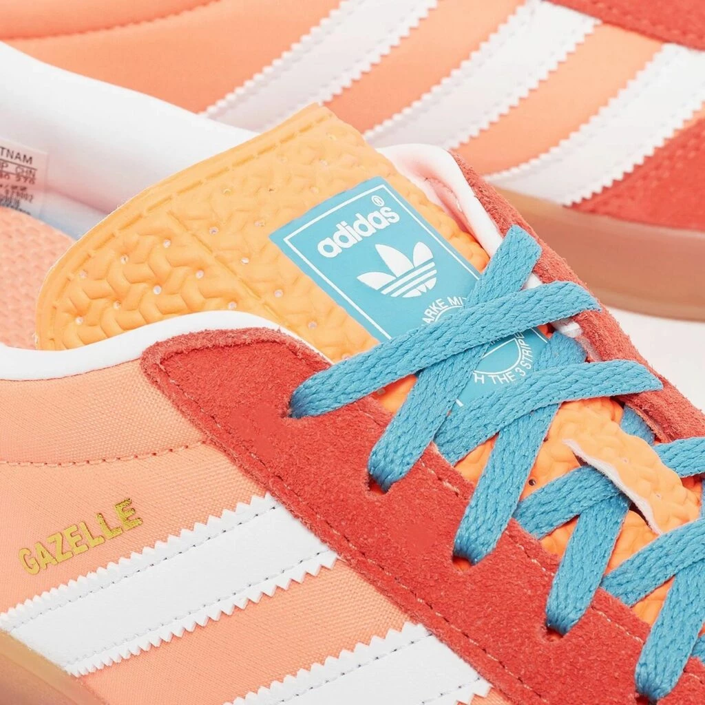 adidas gazelle silver green womens adidas Gazelle Indoor Beam Pink main image 0