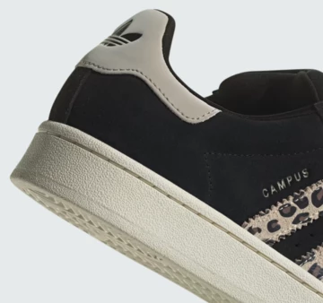 adidas Campus 00s Black Leopard Detail Ferse