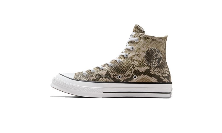 Stüssy x Converse Chuck 70 High Snakeskin