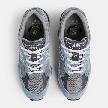 New Balance 991 Blue Suede